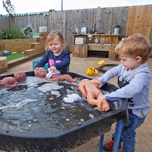 Outdoor water play